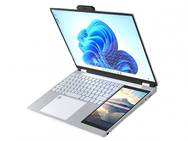 7型タッチサブディスプレイを搭載した2画面ノートPC、Gloture「RevoPad」発売