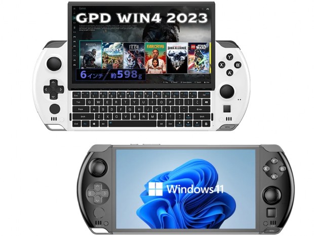 天空、Ryzen 7040Uシリーズ搭載6型ゲーミングPC「GPD WIN 4(2023)」とポータブルeGPU取り扱い開始