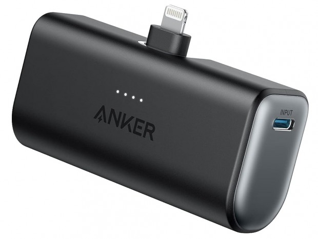 アンカー、Lightning端子一体型モバイルバッテリ「Anker Nano Power Bank」