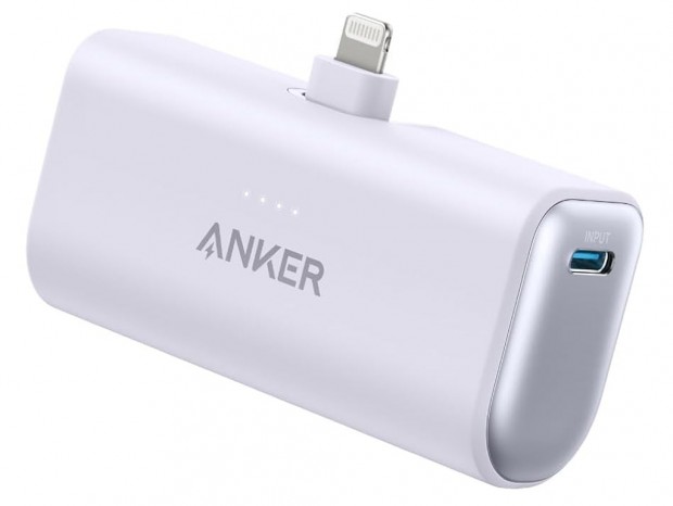 アンカー、Lightning端子一体型モバイルバッテリ「Anker Nano Power Bank」