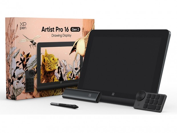 16,384レベルの筆圧に対応する液晶ペンタブレット、XPPen「Artist Pro（Gen2）」シリーズ