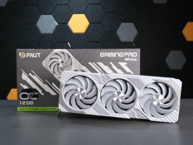 Palit、創立35周年を記念した白い数量限定モデル「GeForce RTX 4070 Ti GamingPro White OC」発表