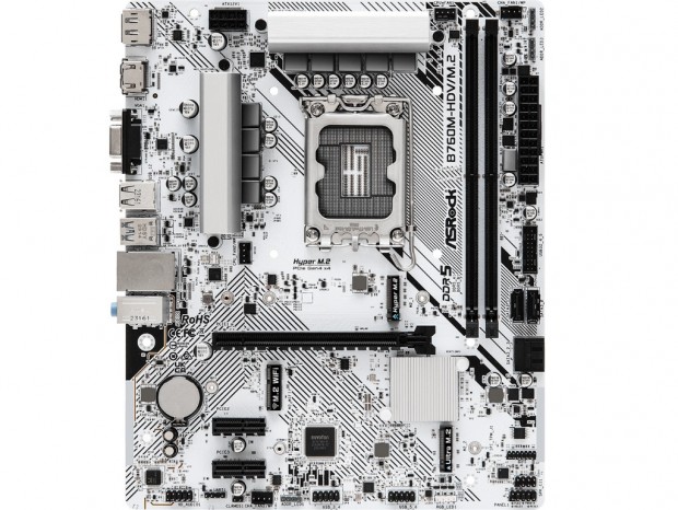 オールホワイトのIntel B760マザーボード、ASRock「B760M-HDV/M.2」国内発売確定