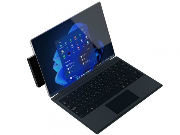 Surface Pro 9/Xに直付けできるドッキングステーション、エアリア「SurfaceRANGERS」