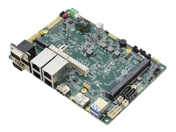 4ポートの2.5G LANを搭載するAlder Lake-N採用小型SBC、AAEON「EPIC-ADN9」