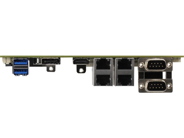 4ポートの2.5G LANを搭載するAlder Lake-N採用小型SBC、AAEON「EPIC-ADN9」