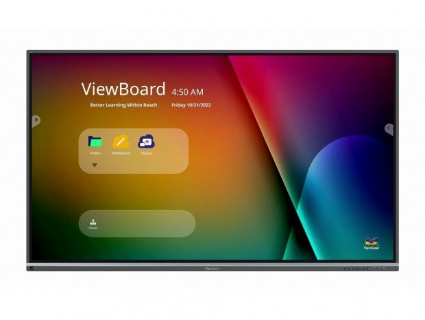 複数人で書ける電子黒板。40点タッチ対応で最大86型の「ViewBoard IFP50-5」シリーズ