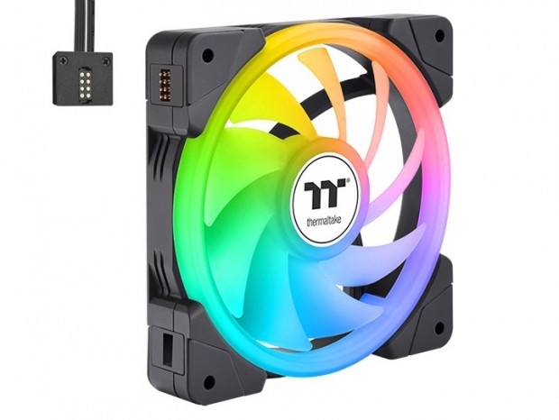 Thermaltake、連結＆ブレード換装対応ファン「SWAFAN EX12/EX14 ARGB TT Premium Edition」