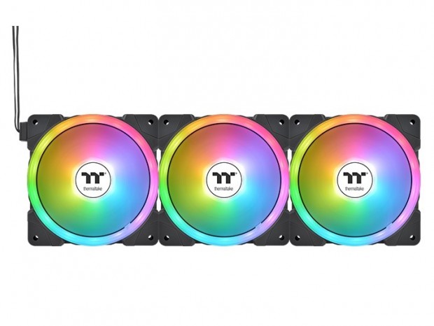 Thermaltake、連結＆ブレード換装対応ファン「SWAFAN EX12/EX14 ARGB TT Premium Edition」