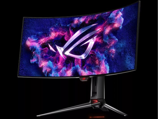 240Hz/0.03ms対応の34型湾曲有機ELゲーミングディスプレイ、ASUS「ROG Swift OLED PG34WCDM」