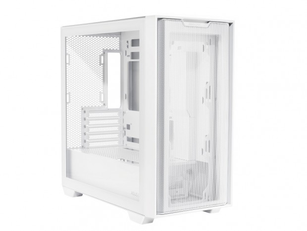 2面メッシュパネルの高エアフローミニタワーPCケース「ASUS A21 Case」