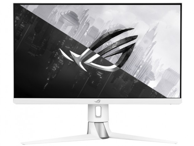 160Hz対応の白い27型4Kゲーミング液晶ディスプレイ、ASUS「ROG Swift PG27UQR-W」