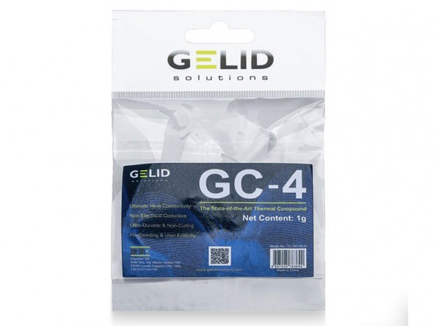 高分子マトリックス複合材料使用のサーマルコンパウンド、GELID「GC-4 1GRAM」