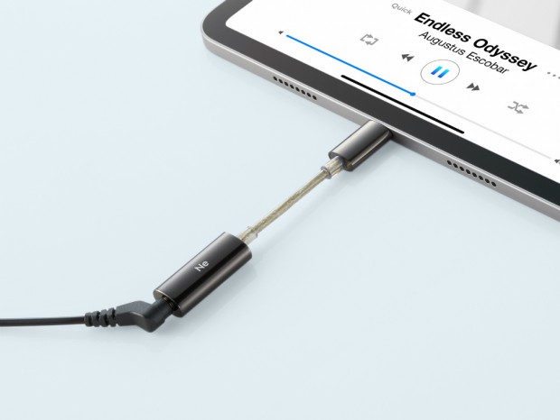 MFi認証を取得したUSB Type-C接続の超小型DACアンプ、ラディウス「RK-DA70C」