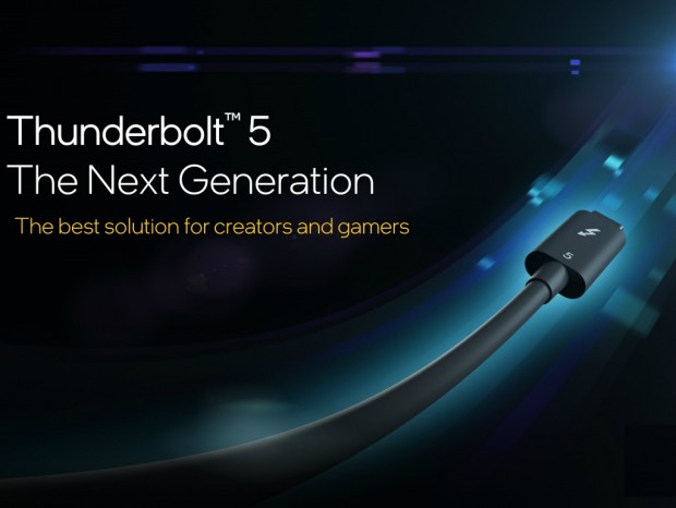Intel、最大帯域幅120Gbpsの「Thunderbolt 5」規格を発表