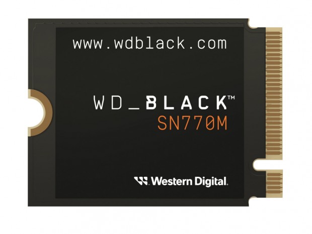 ROG AllyやSteam Deckに対応するM.2 2230 SSD、Western Digital「WD_BLACK SN770M」