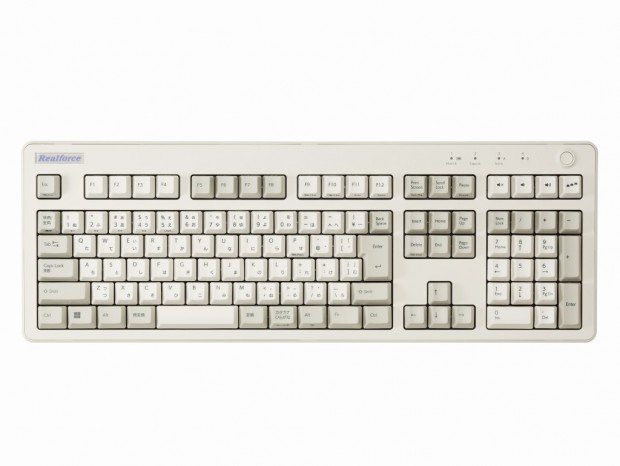 東プレ、レトロ感漂う限定カラー「REALFORCE R3 Keyboard Ivory Limited Edition」発売