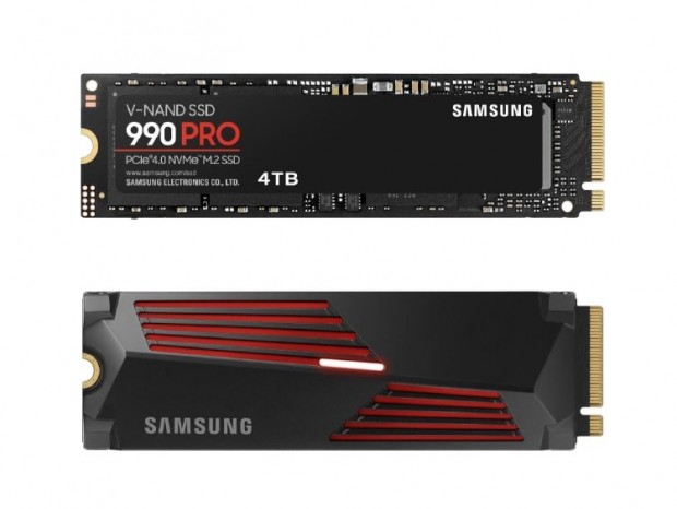 Samsungの高速PCIe 4.0 SSD「990 PRO」シリーズに最大容量の4TBモデルが追加