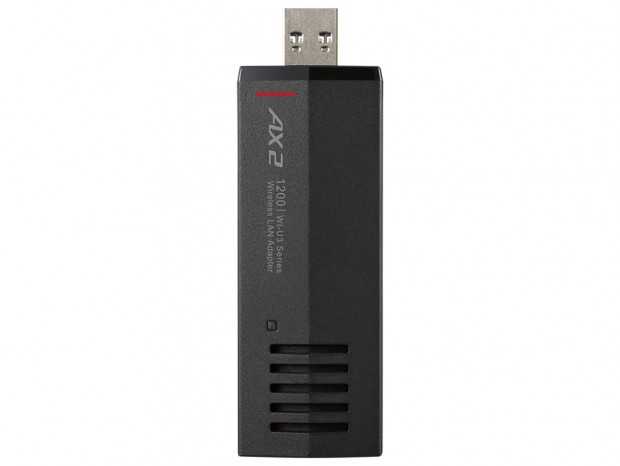 Wi-Fi 6(11ax)にアップグレードできるWi-Fiアダプタ、バッファロー「WI-U3-1200AX2I」