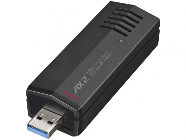 Wi-Fi 6(11ax)にアップグレードできるWi-Fiアダプタ、バッファロー「WI-U3-1200AX2I」