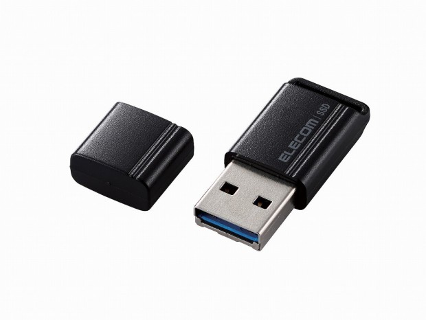USBメモリサイズの超小型ポータブルSSD「ESD-EXS」シリーズがエレコムから