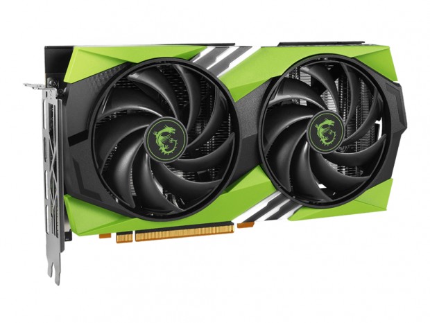 MSI、NVIDIAカラーの数量限定モデル「GeForce RTX 4060 GAMING X NV EDITION 8G」発表