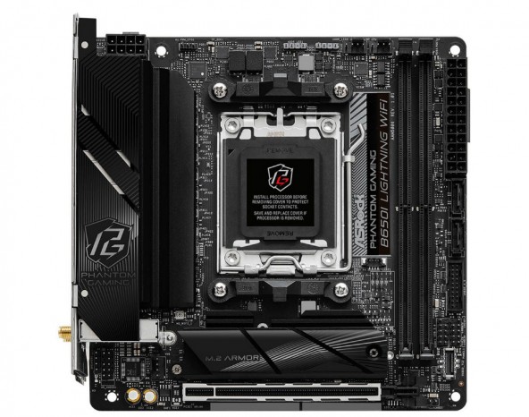 AMD B650採用のMini-ITXゲーミングマザーボード、ASRock「B650I Lightning WiFi」10月6日販売開始