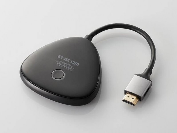 最大8台の送信機とペアリングできるワイヤレスHDMIアダプタがエレコムから