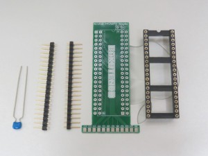 NESRGB取付基板専用オプション：PPU ICソケット化基板