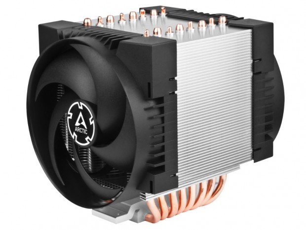 TDP350W対応の4Uサーバー向けデュアルファンサイドフロー、Arctic TDP350W対応の4Uサーバー向けデュアルファンサイドフロー、Arctic