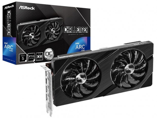 ASRock「Intel Arc A580 Challenger 8GB OC」は10月13日より販売開始