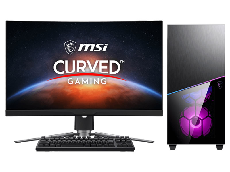 MSIとの共同開発によるゲーミングPC「G-GEAR Powered by MSI」の完成型 