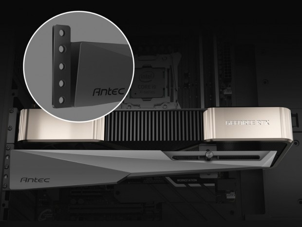 Antec、拡張スロット5点止めのVGAサポートステー「AT-HGPUH」など2種