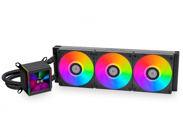 Lian Li、液晶パネル搭載ヘッド採用のAIO水冷フラッグシップ「Galahad II LCD」シリーズ