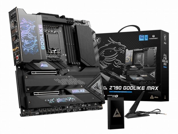 MSI、第14世代Core対応の最上位マザーボード「MEG Z790 GODLIKE MAX」など4製品発売