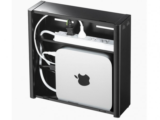 小型PCも収納できるVESAマウント対応セキュリティボックスがサンワサプライから