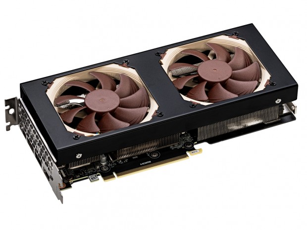 サイコム、Noctuaファンを2基搭載するオリジナル超静音グラフィックスカード「Silent Master Graphics」