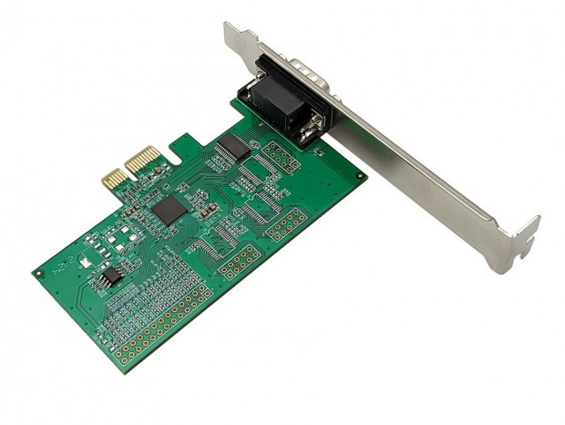 PCIe接続のシリアルポート拡張カード、エアリア「E1SL Ver.2」