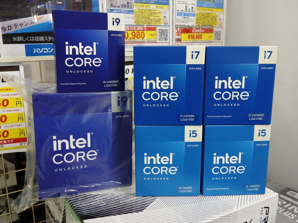 最高クロック6GHzの最新CPU「第14世代Intel Coreプロセッサ」計6 最高クロック6GHzの最新CPU「第14世代Intel Coreプロセッサ」計6