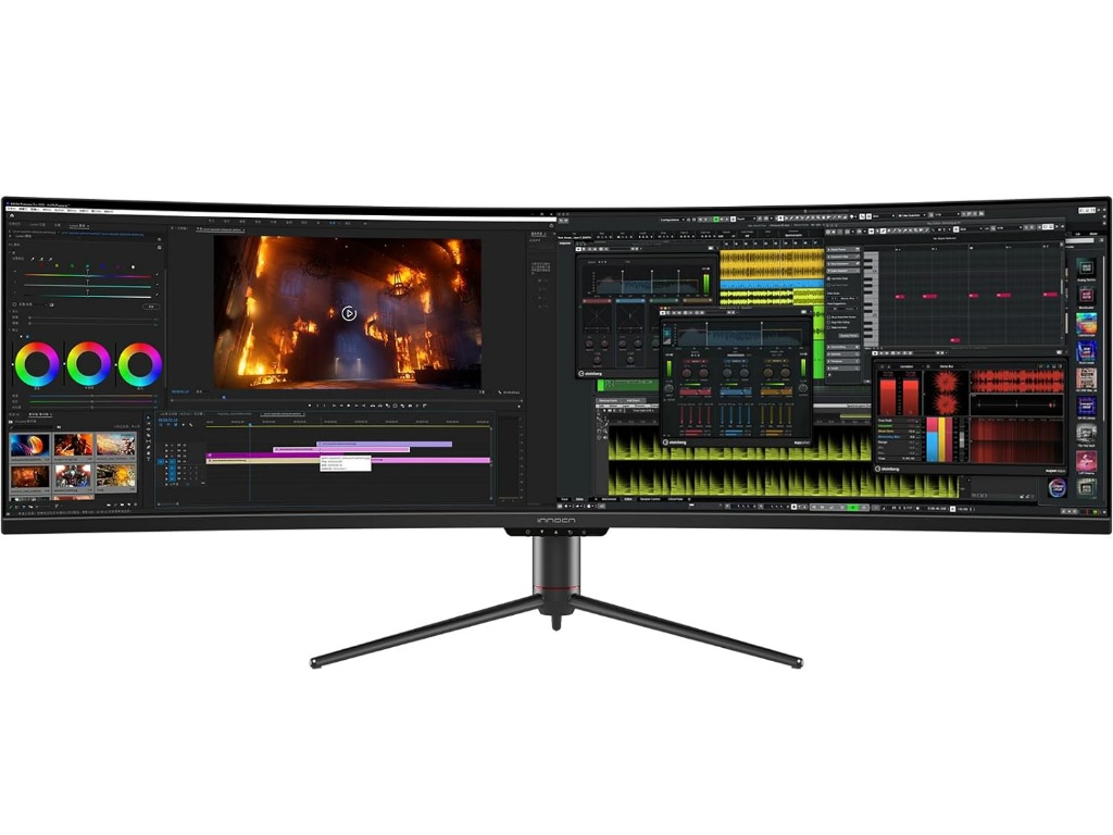 144Hz対応の49型ウルトラワイド湾曲液晶、INNOCN「49C1G」税込84,990円