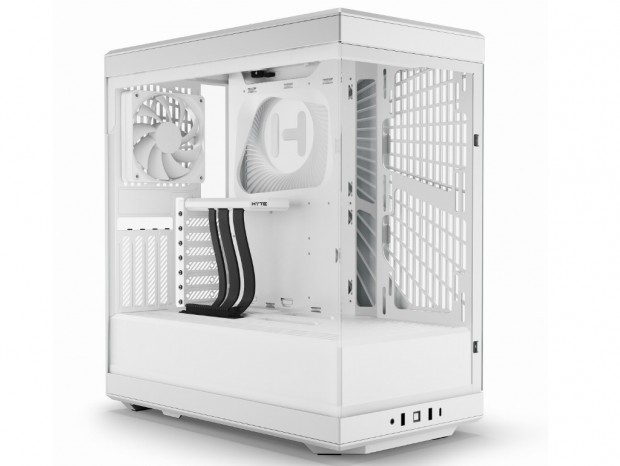 ピラーレス式強化ガラス採用の「HYTE Y40」に内外装ホワイトの限定モデル「Snow White」登場