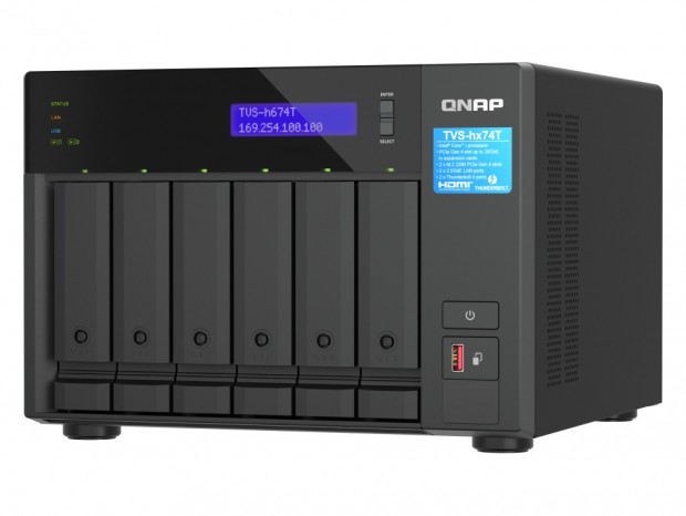 QNAP、世界初のThunderbolt 4対応NAS「TVS-hx74T」シリーズ計3機種