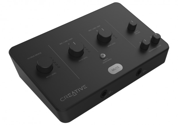 24bit/96kHzのハイレゾ対応USBオーディオインターフェイス「Creative Live! Audio A3」