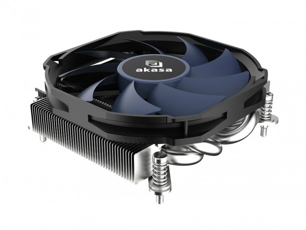 TDP95W対応の29.5mm超ロープロファイルCPUクーラー、Akasa「ALUCIA H4i」