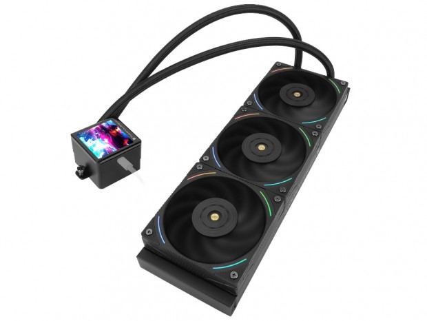 2.88型IPS液晶を搭載するAIO水冷ユニット、Thermalright「Frozen