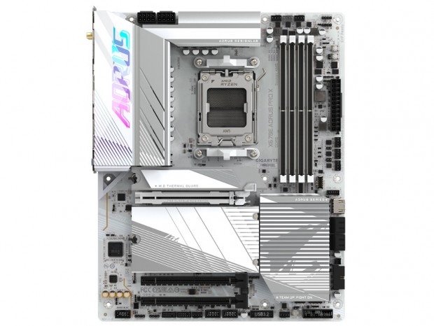 Ryzen 7000シリーズ対応の白いゲーミングマザーボード計3モデル