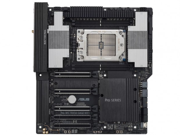 36フェーズ電源搭載のTRX50チップ採用WSマザーボード、ASUS「Pro WS TRX50-SAGE WIFI」など2種