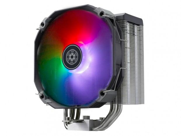 140mm ARGBファン搭載のスリムサイドフロー、SilverStone「Argon V140 ARGB」