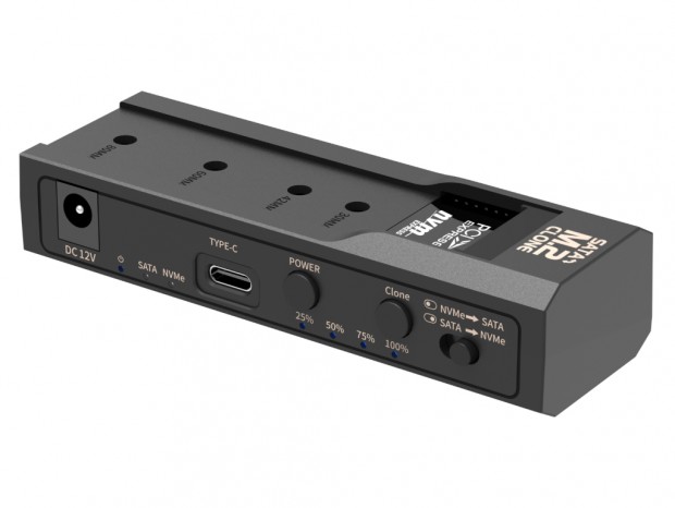 タイムリー、PCレスでM.2/SATAの双方向クローンに対応する「SATA⇔M.2 CLONE」