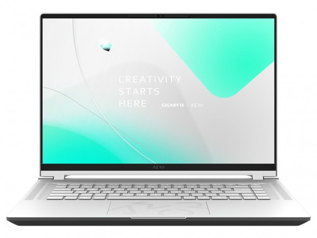 ΔE＜1の16型4K UHD+有機ELパネル採用クリエイターノートPCがGIGABYTEから